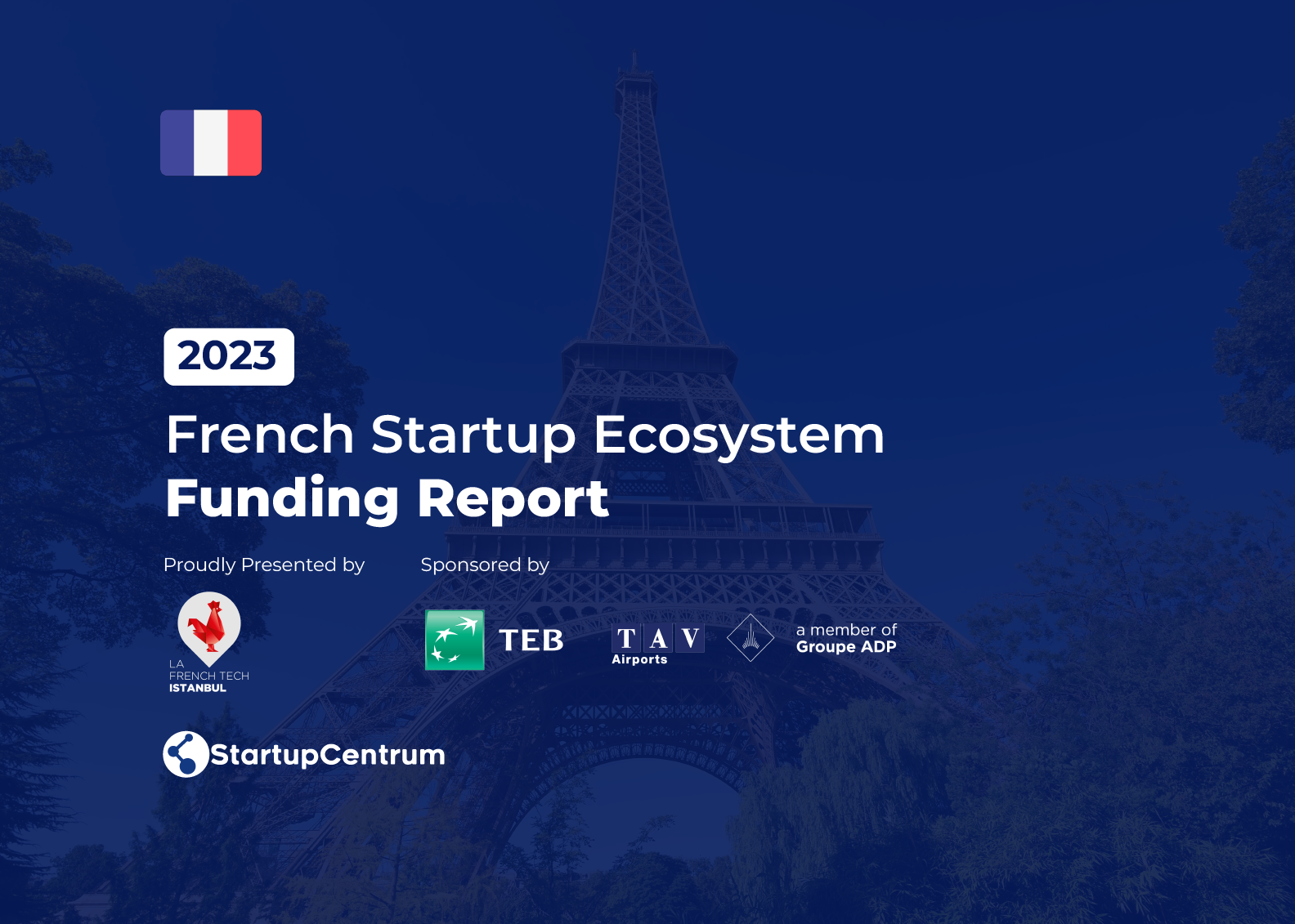 2023 - French Startup Ecosystem Funding Report Cover Image